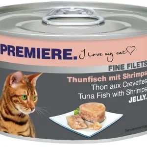 PREMIERE Fine Filets Thunfisch und Shrimps 100 g Expressversand
